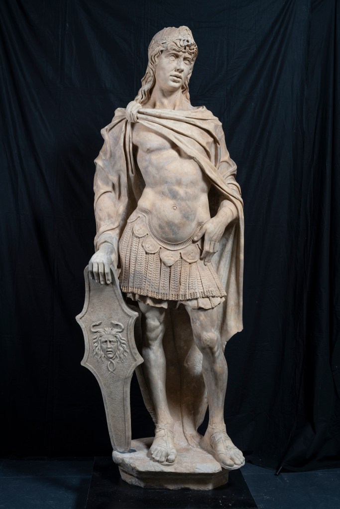 Guerriero dopo il restauro