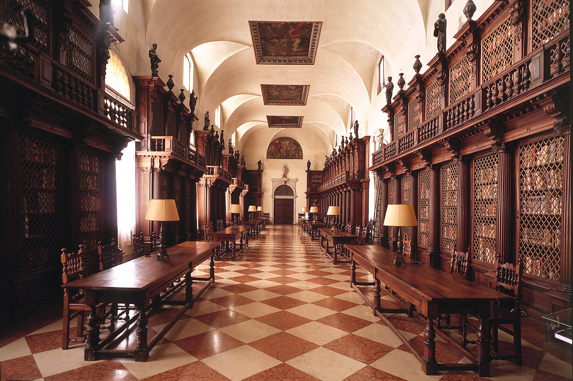 Biblioteca del Longhena, per gentile concessione della Fondazione Giorgio Cini